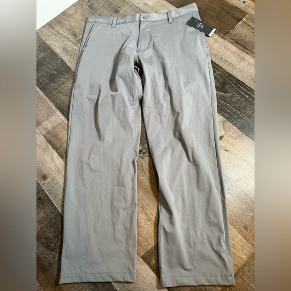 Rhone Commuter Classic Pant 33 Smoked Pearl Tech Stretch Performance Office NWT